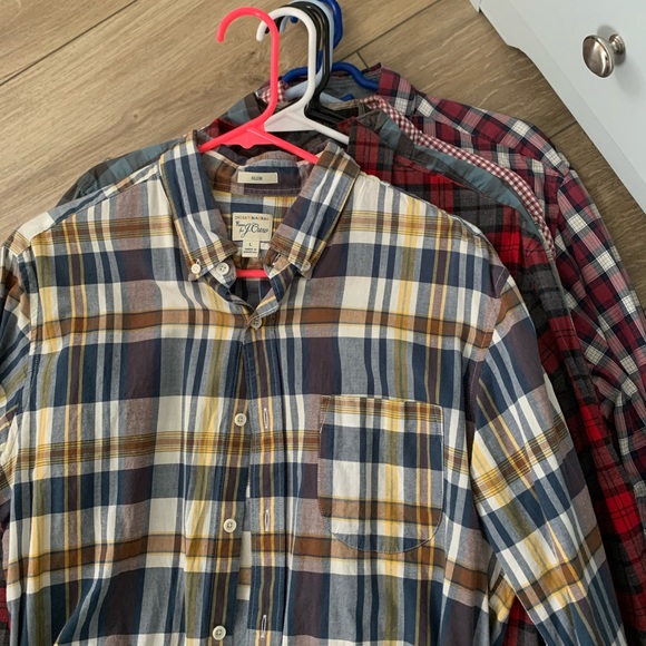 Bundle! 6 Mens Dress Shirts - J Crew/Banana Republic/Gap - Picture 1 of 6